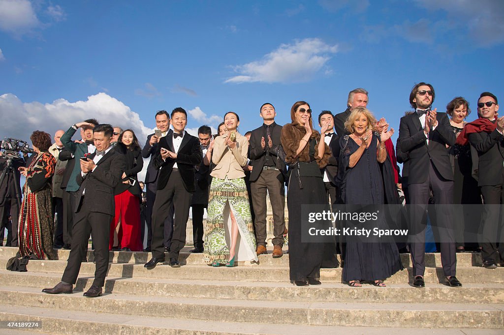 Martell Cognac Celebrates Its 300th Anniversary At The Palace Of Versailles - Champagne Reception & Patrouille de France Flyover