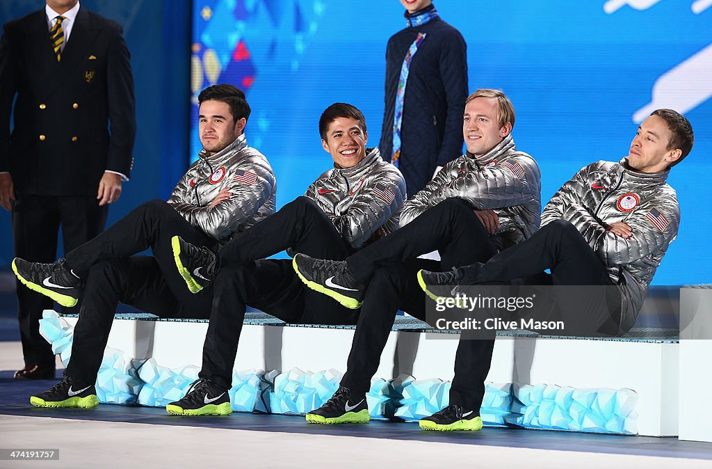 Medal Ceremony - Winter Olympics Day 15