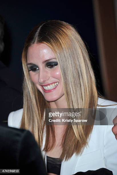 Olivia Palermo during the Martell cocktail at the Martell 300th anniversary event held at the Chateau de Versailles on May 20, 2015 in Versailles,...
