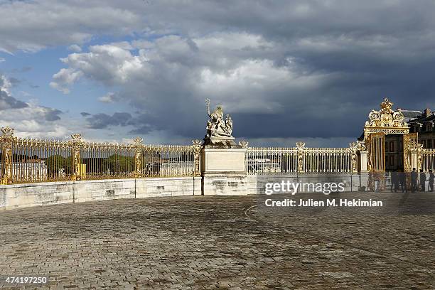 Private tour of the iconic Palace of Versailles, during Martell Cognac's 300th anniversary event on May 20, 2015 in Versailles, France.