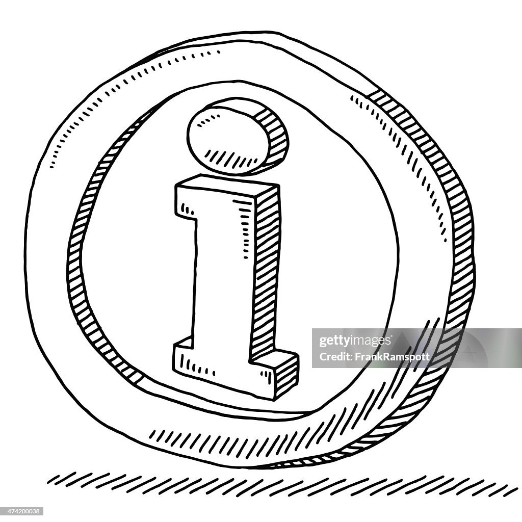 Information Symbol Drawing High-Res Vector Graphic - Getty Images