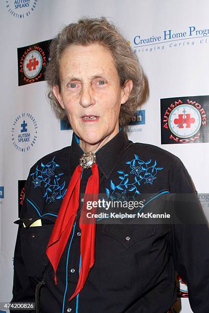 Temple Grandin attends "Temple Grandin & Friends" an evening benefiting Autism Works at Club Nokia on May 20, 2015 in Los Angeles, California.