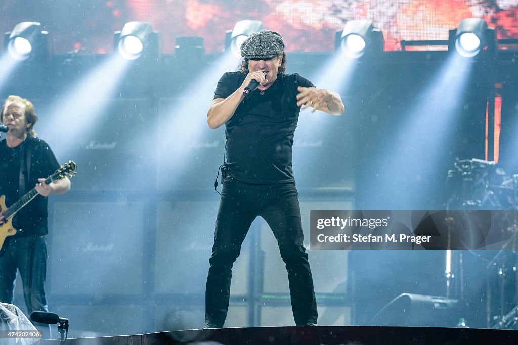 AC/DC Perform At Olympiastadion In Munich