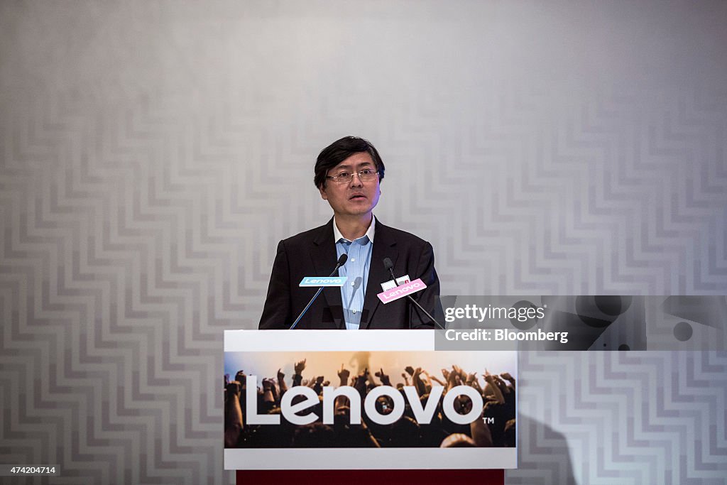 Lenovo Group Ltd. Chairman And Chief Executive Officer Yang Yuanqing Earnings News Conference