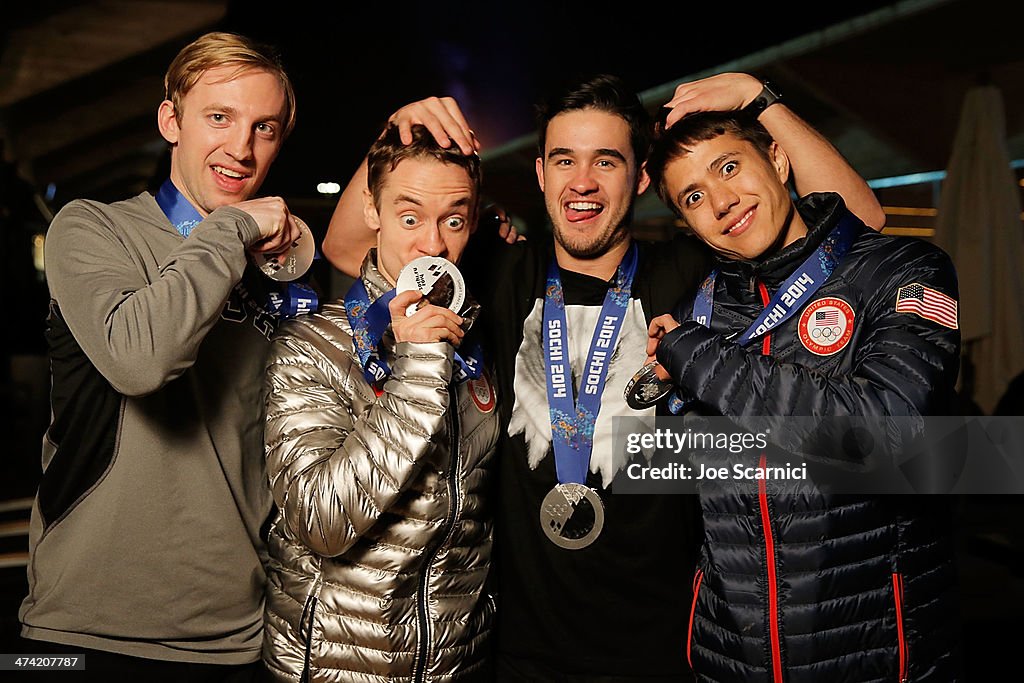 US Olympians Visit USA House