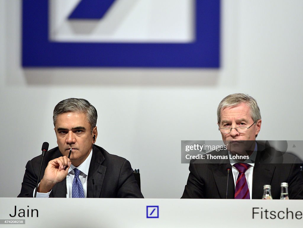 Deutsche Bank Holds General Shareholders Meeting