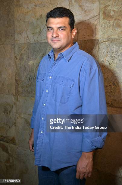 Siddharth Roy Kapur at the screening of the movie Tannu weds Mannu in Mumbai.