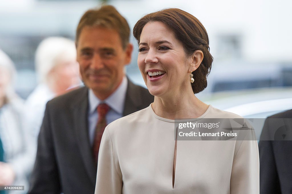 Crown Prince Frederik And Crown Princess Mary Of Denmark Visit Germany