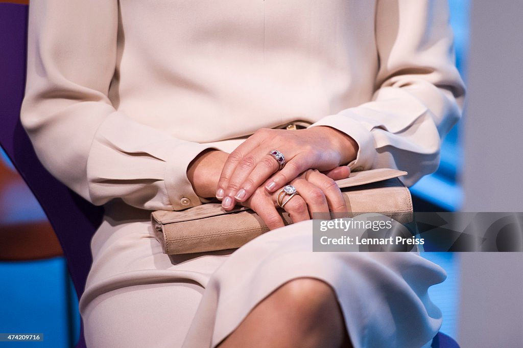 Crown Prince Frederik And Crown Princess Mary Of Denmark Visit Germany