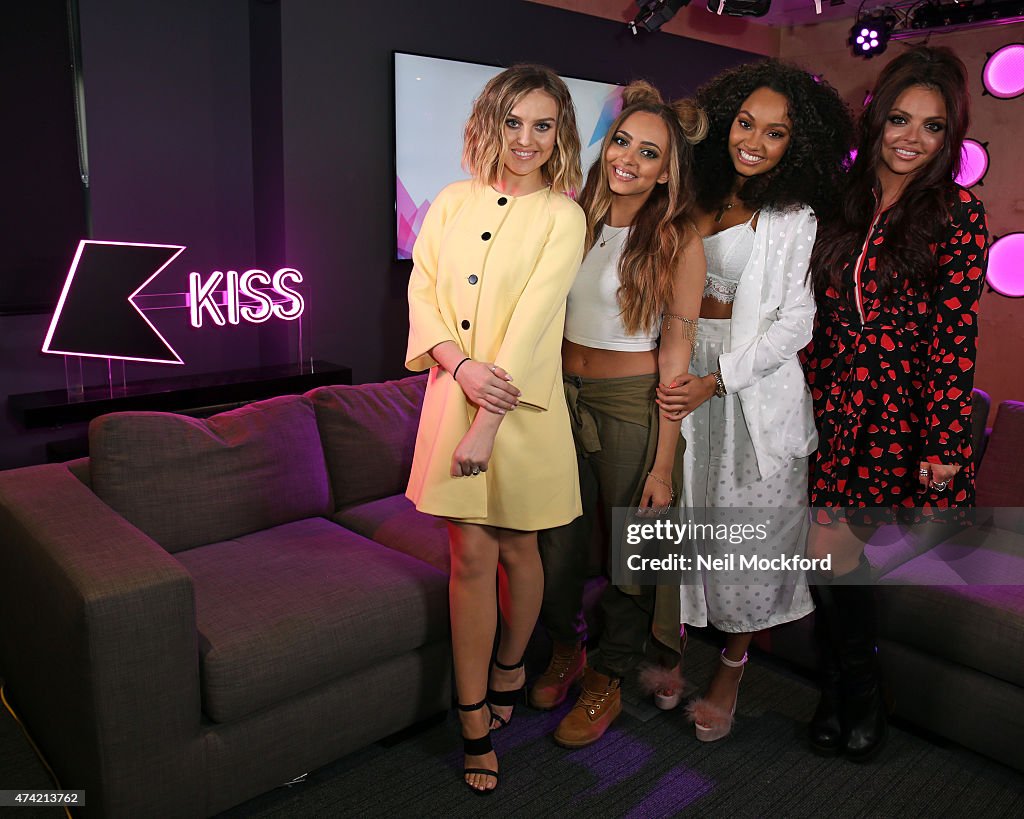 Little Mix Visit Kiss FM