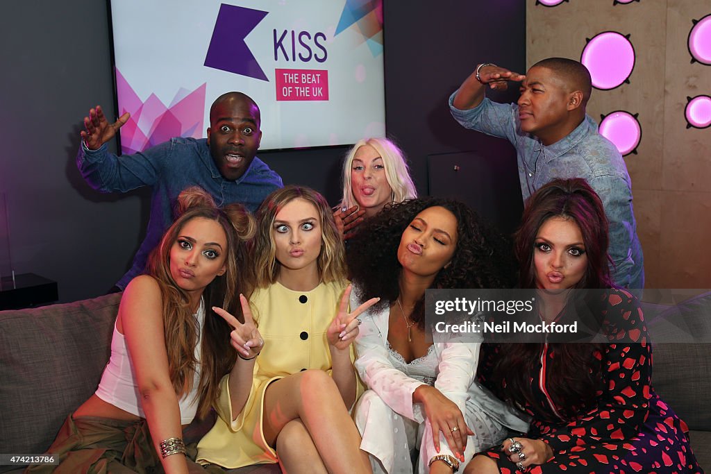 Little Mix Visit Kiss FM