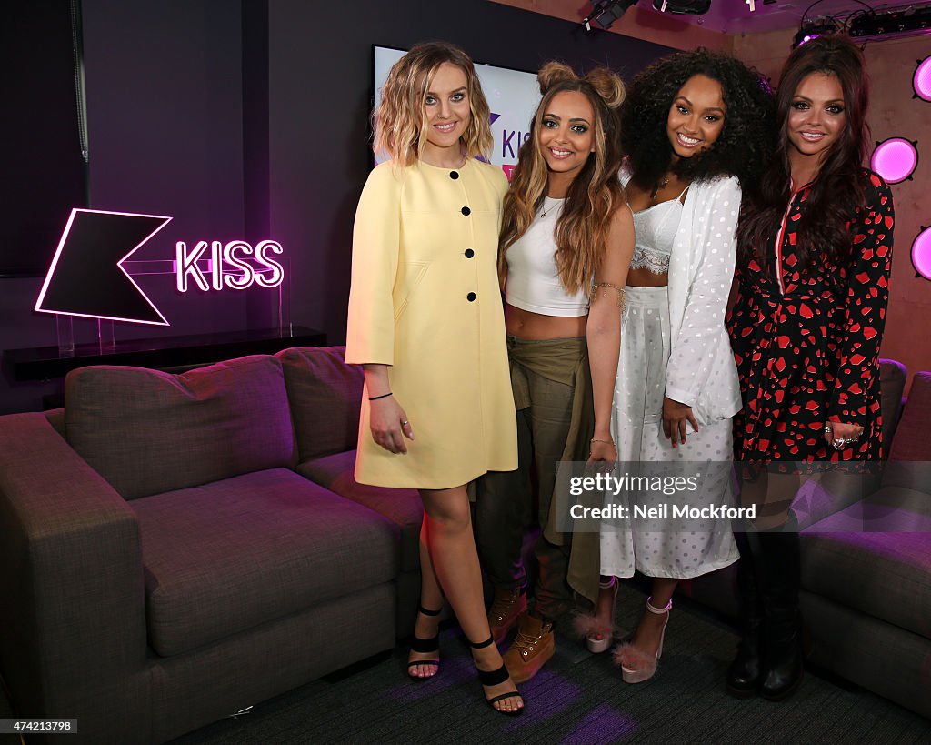 Little Mix Visit Kiss FM