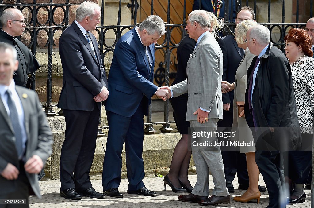 Prince Of Wales And The Duchess Of Cornwall's Irish Trip Day Three