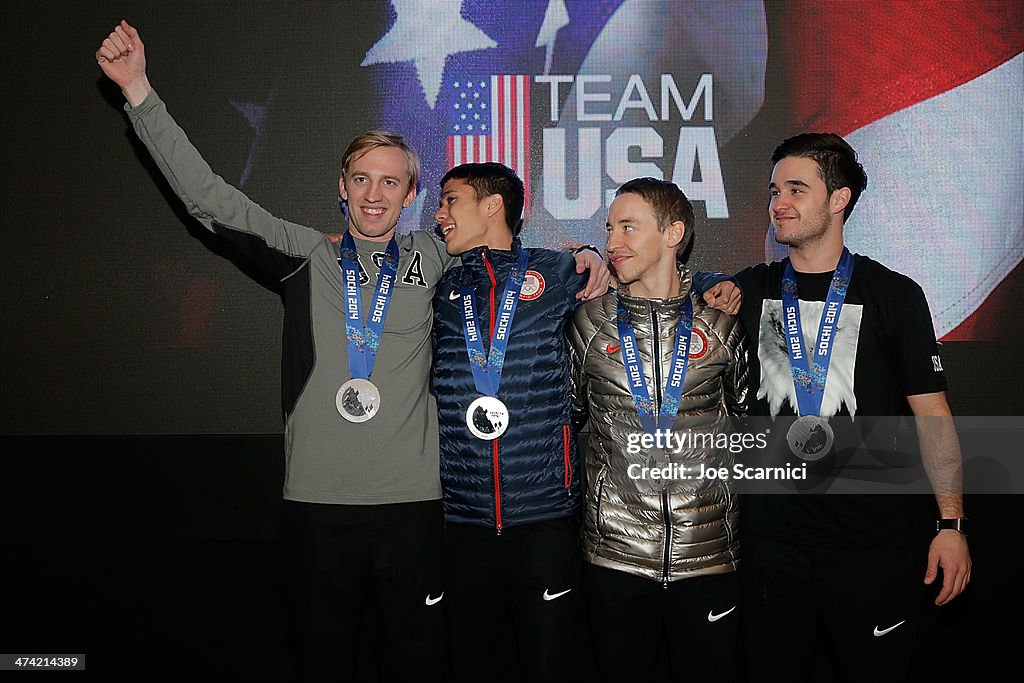 US Olympians Visit USA House