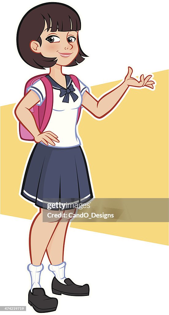Asian Student - Presenting