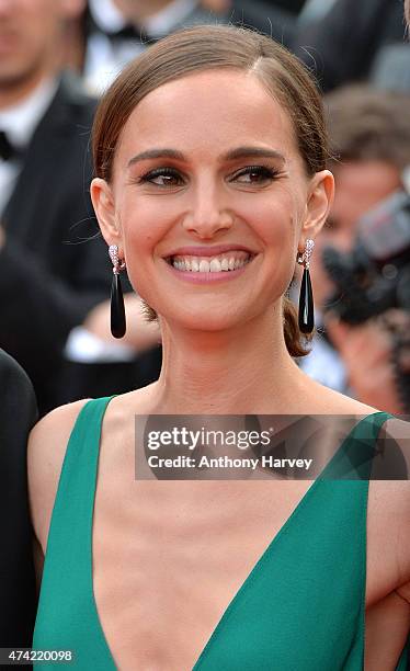 Natalie Portman attends the "Sicario" premiere during the 68th annual Cannes Film Festival on May 19, 2015 in Cannes, France.