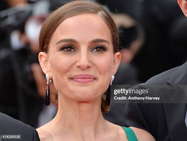 Natalie Portman attends the "Sicario" premiere during the 68th annual Cannes Film Festival on May 19, 2015 in Cannes, France.