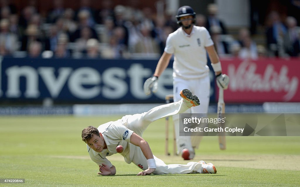 England v New Zealand: 1st Investec Test - Day One