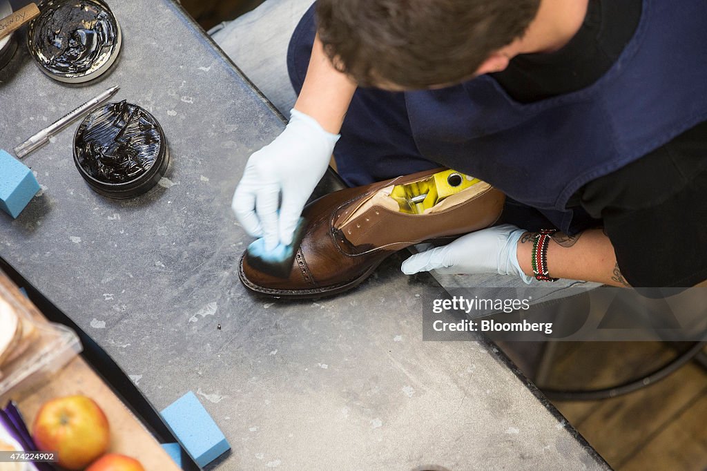 Luxury English Shoe Manufacture At Crockett And Jones Ltd.