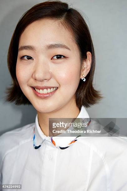 Actress Kim Go-eun is photographed on May 15, 2015 in Cannes, France.