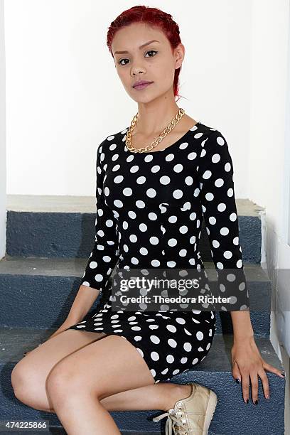 Actress Leidi Gutierrez is photographed on May 18, 2015 in Cannes, France.