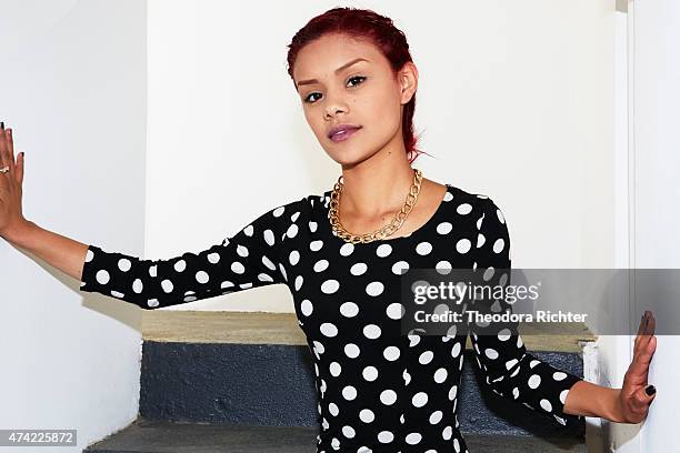 Actress Leidi Gutierrez is photographed on May 18, 2015 in Cannes, France.