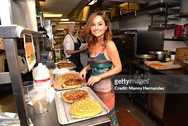Chef Giada De Laurentiis attends Ciao Chow! An Italian Dim Sum-Style Champagne Brunch With Giada De Laurentiis during the Food Network South Beach...