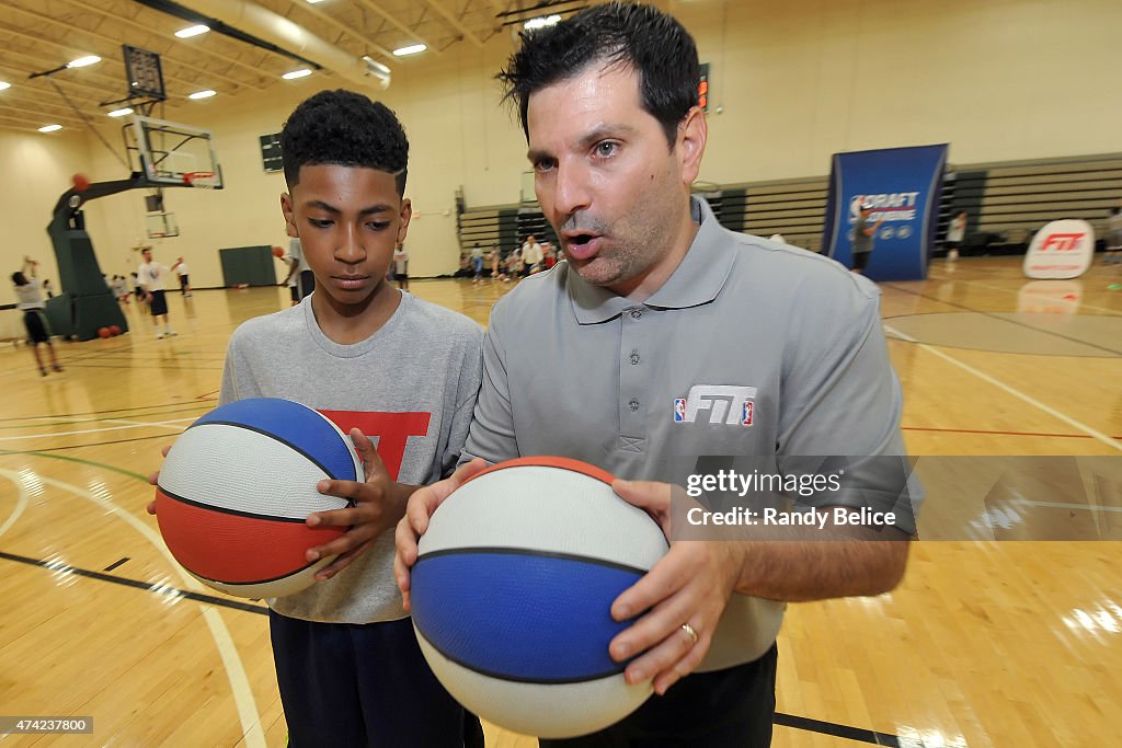 NBA FIT Clinic at the Draft Combine 2015