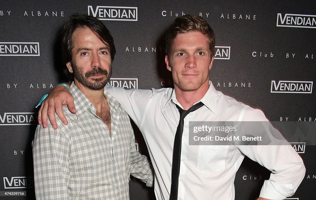 Bill Johnson and Jack Sheehan attend the Vendian Entertainment launch