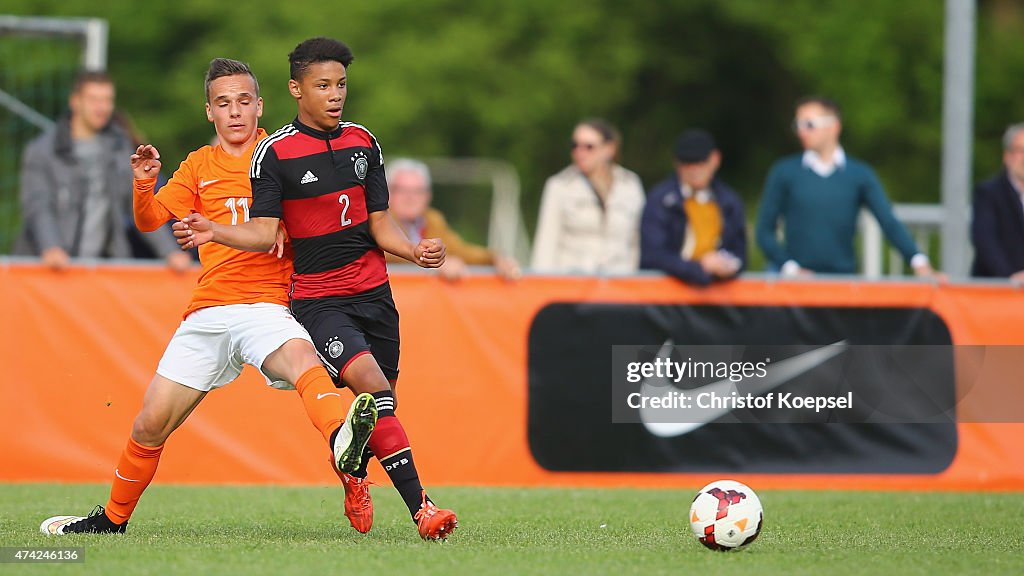 U15 Netherlands v U15 Germany - International Friendly