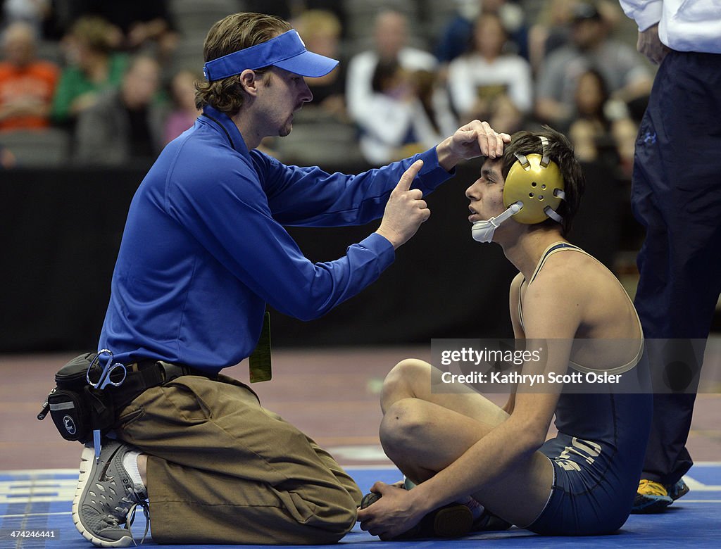 The Colorado Wresting State Championships take place at the Pepsi Center.