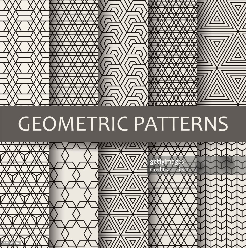 Geometric Patterns High-Res Vector Graphic - Getty Images