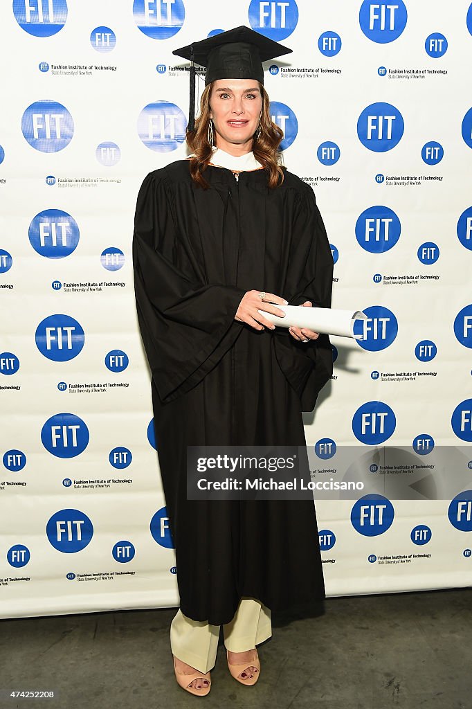 Brooke Shields, Randy Fenoli And Daniel Libeskind Honored At FIT Commencement