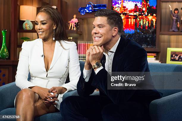 Pictured : Vivica A. Fox and Fredrik Eklund --