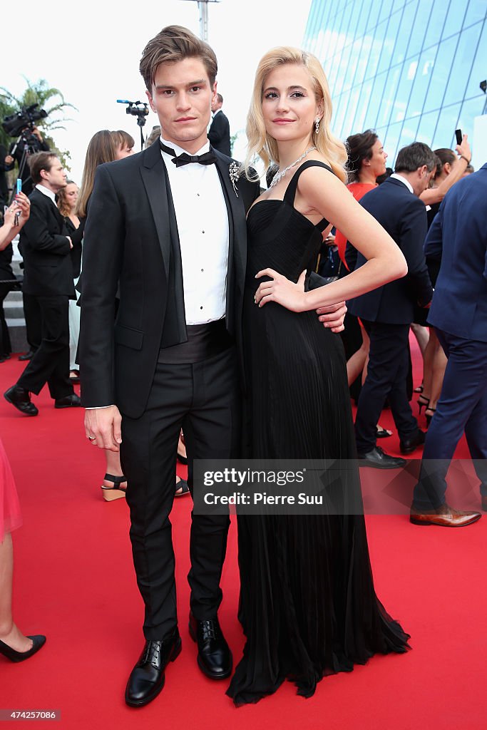 Pixie Lott and Oliver Cheshire attend the Premiere of "Dheepan"... News