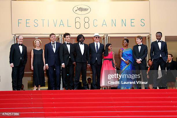 Pierre Lescure, Frederique Bredin, guest, guest, Jesuthasan Antoythasan, Jacques Audiard, Claudine Vinasithamby, Kalieaswari Srinivasan, Vincent...