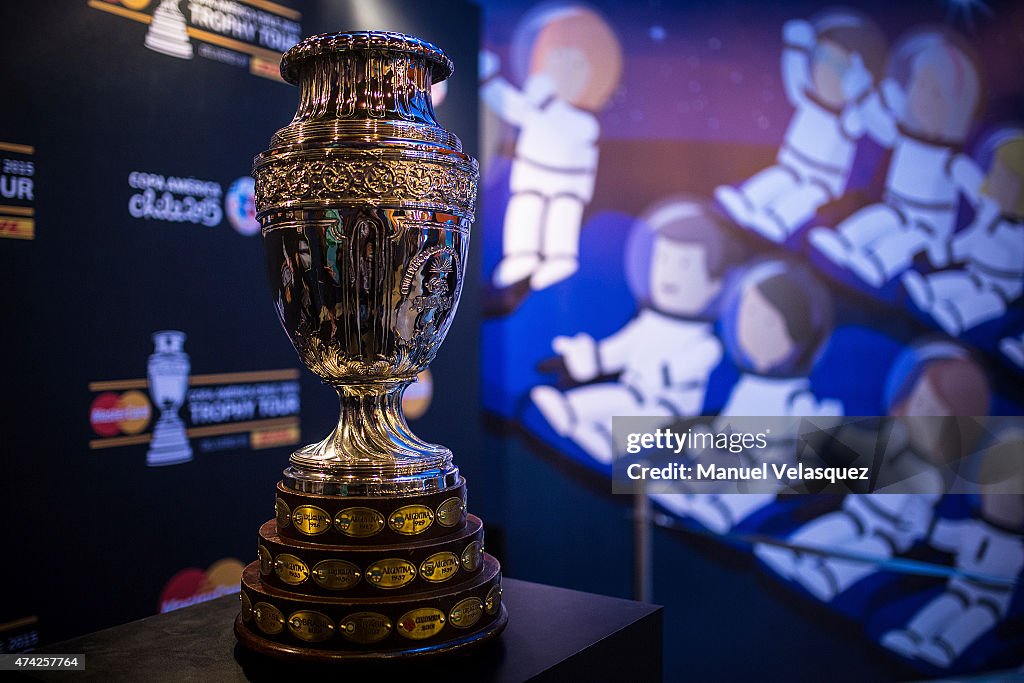 Copa America Trophy Tour 2015 in Mexico
