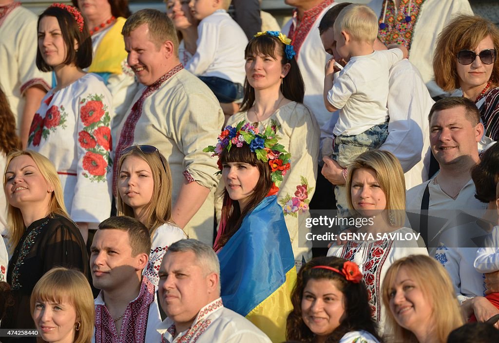 UKRAINE-TRADITION-VYSHYVANKA