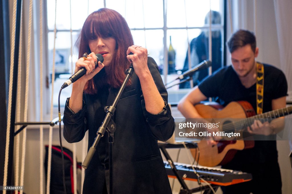 The Levis Reveal Studio Showcase During Day 2 of London Fashion Weekend Sponsored By Vodafone