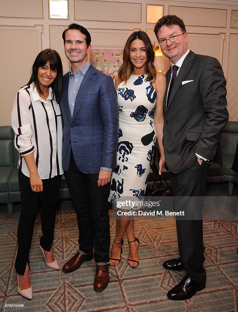 Claudia Winkleman, Jimmy Carr, Lisa Snowdon and Fortnum & Mason CEO