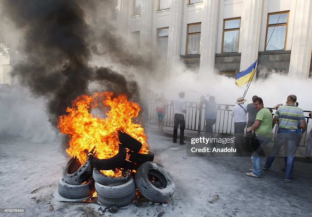 'Financial Square' protest in Ukraine