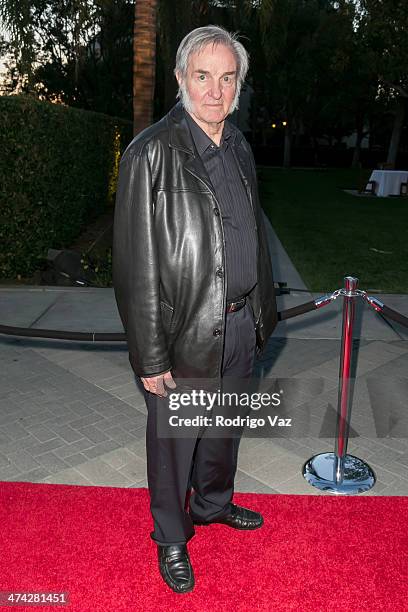 Engineer Burt Rutan arrives at the premiere of "Bob Hoover's Legacy" at Paramount Theater on the Paramount Studios lot on February 21, 2014 in...