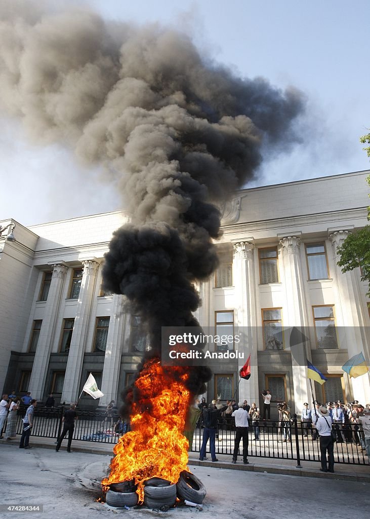 'Financial Square' protest in Ukraine