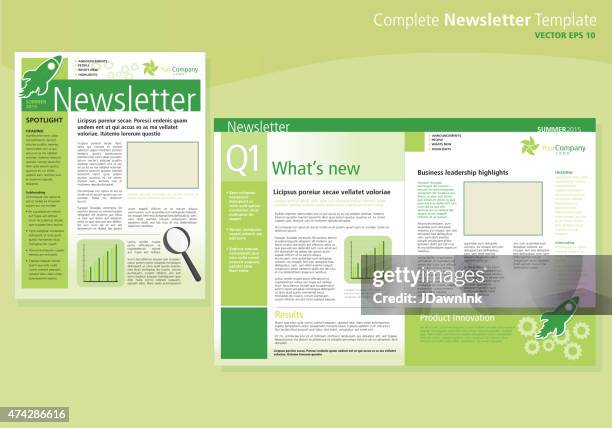 ilustraciones, imágenes clip art, dibujos animados e iconos de stock de la empresa negocio verde boletín cubierta y diseño plantilla de diseño interior - templates power point