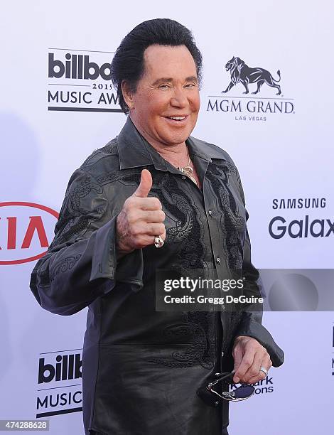 Singer Wayne Newton arrives at the 2015 Billboard Music Awards at MGM Garden Arena on May 17, 2015 in Las Vegas, Nevada.