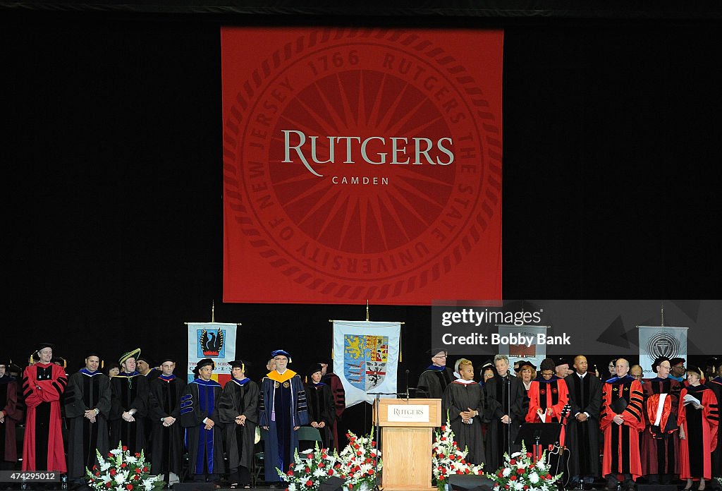 Rutgers University Camden Commencement 2015