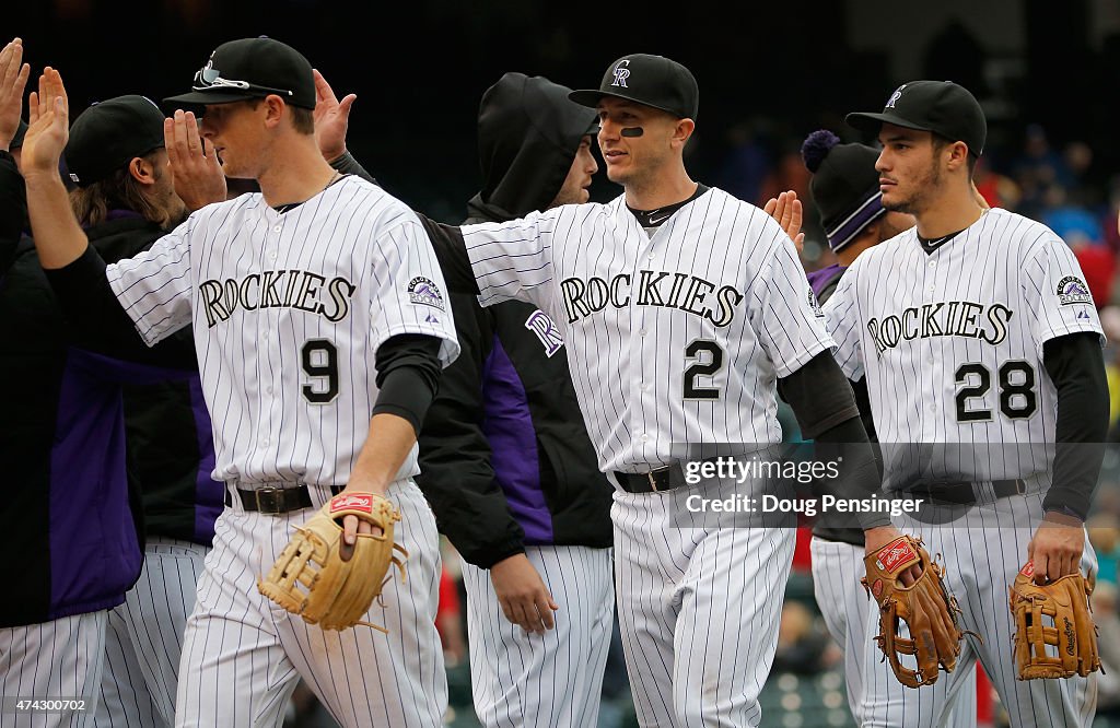 Philadelphia Phillies v Colorado Rockies