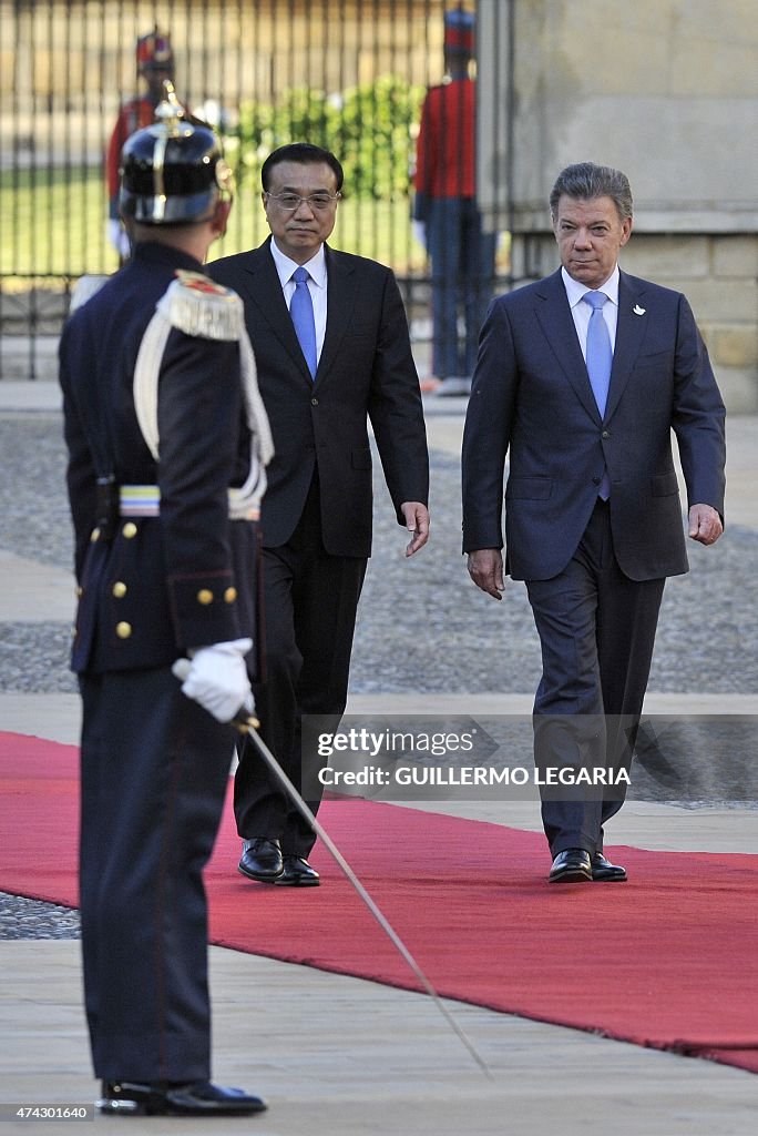 COLOMBIA-CHINA-SANTOS-LI