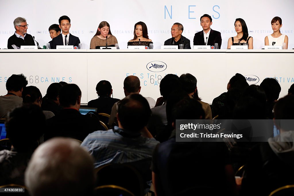 "Nie Yinniang" Press Conference - The 68th Annual Cannes Film Festival