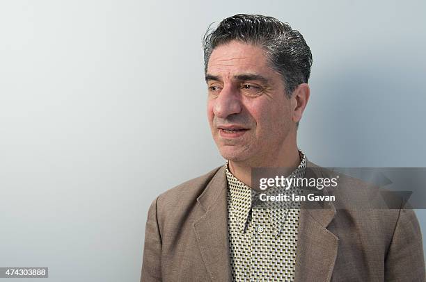 Actor Simon Abkarian poses for a portrait on May 21, 2015 in Cannes, France.